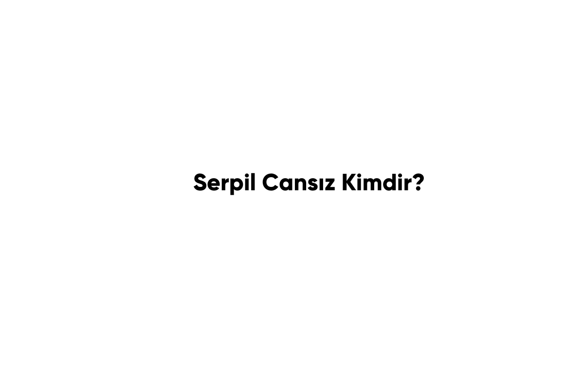 Serpil cansız ifşa